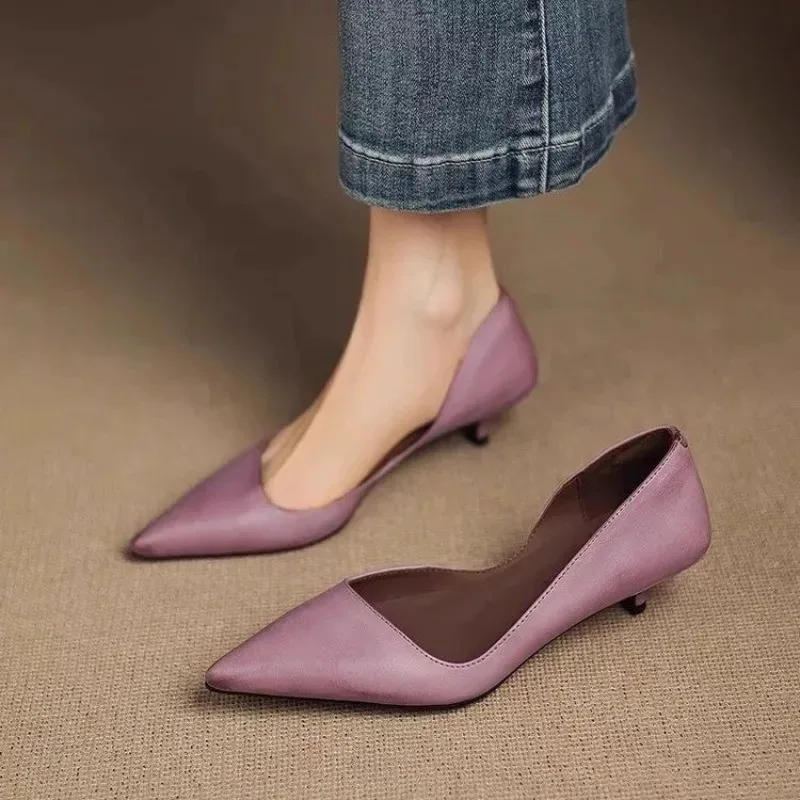 Women's Pointed Toe Stiletto H - Embroidery Flat Shoes avaliação e preço