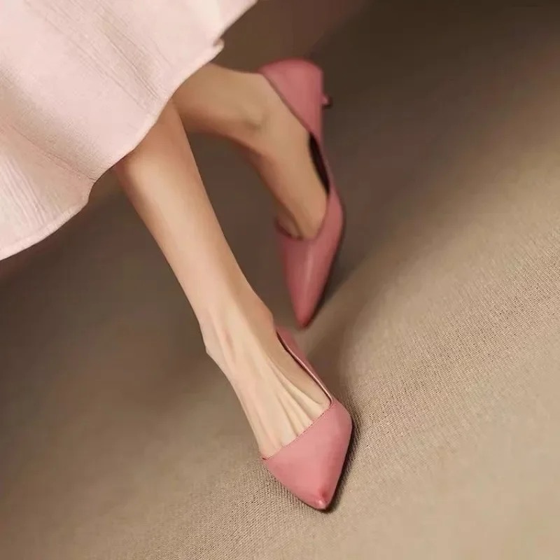 Women's Pointed Toe Stiletto H - Embroidery Flat Shoes avaliação e preço