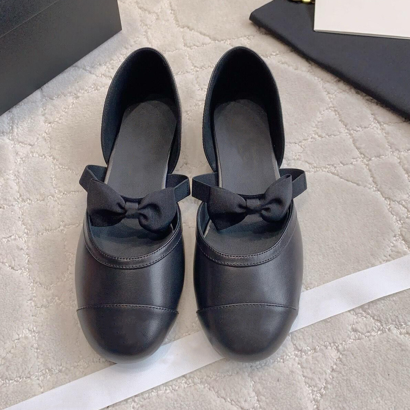 Bow Ballet Shoes 2026 New Fren - Embroidery Flat Shoes avaliação e preço