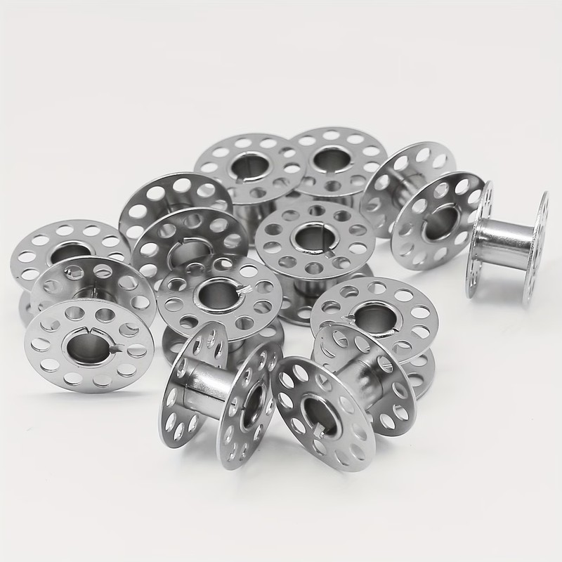 98Pcs Reusable Metal Bobbins,  - Embroidery Machine avaliação e preço