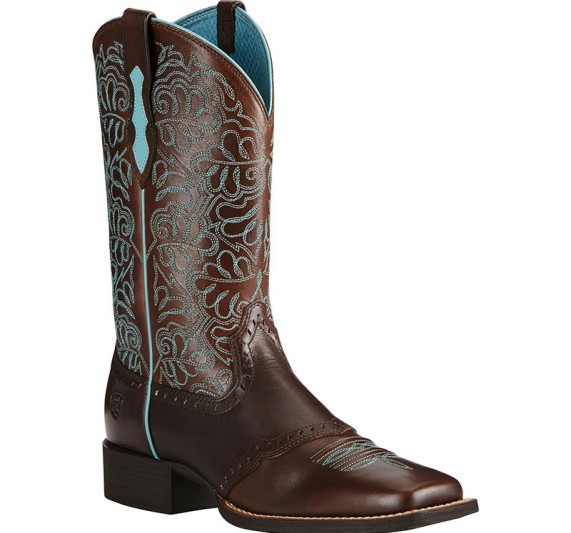 Men's Brown Leather Cowboy Boo - Embroidery Free Pattern avaliação e preço