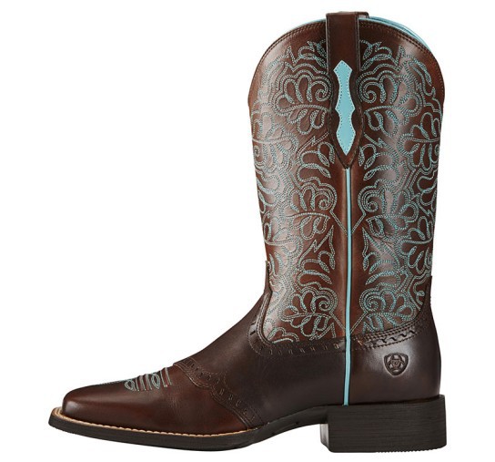 Men's Brown Leather Cowboy Boo - Embroidery Free Pattern avaliação e preço