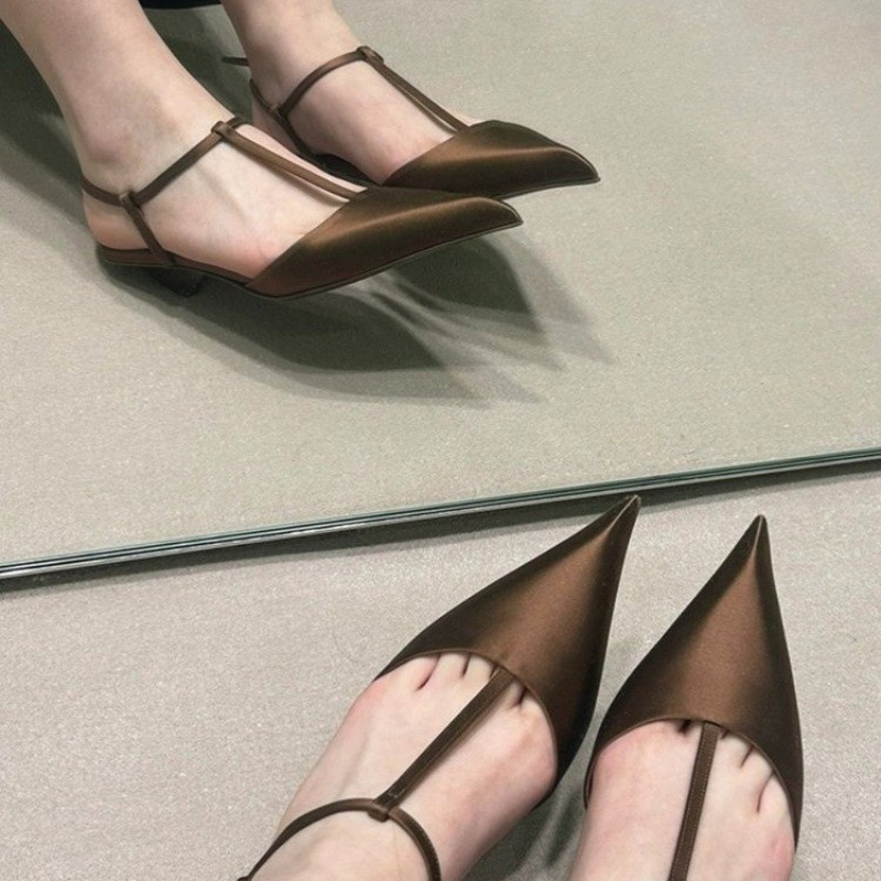 Shoes for Women Sexy Pointed T - Embroidery Flat Shoes avaliação e preço