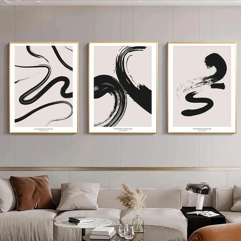 Minimalist Paint Strokes Abstr - Embroidery Art Painting avaliação e preço