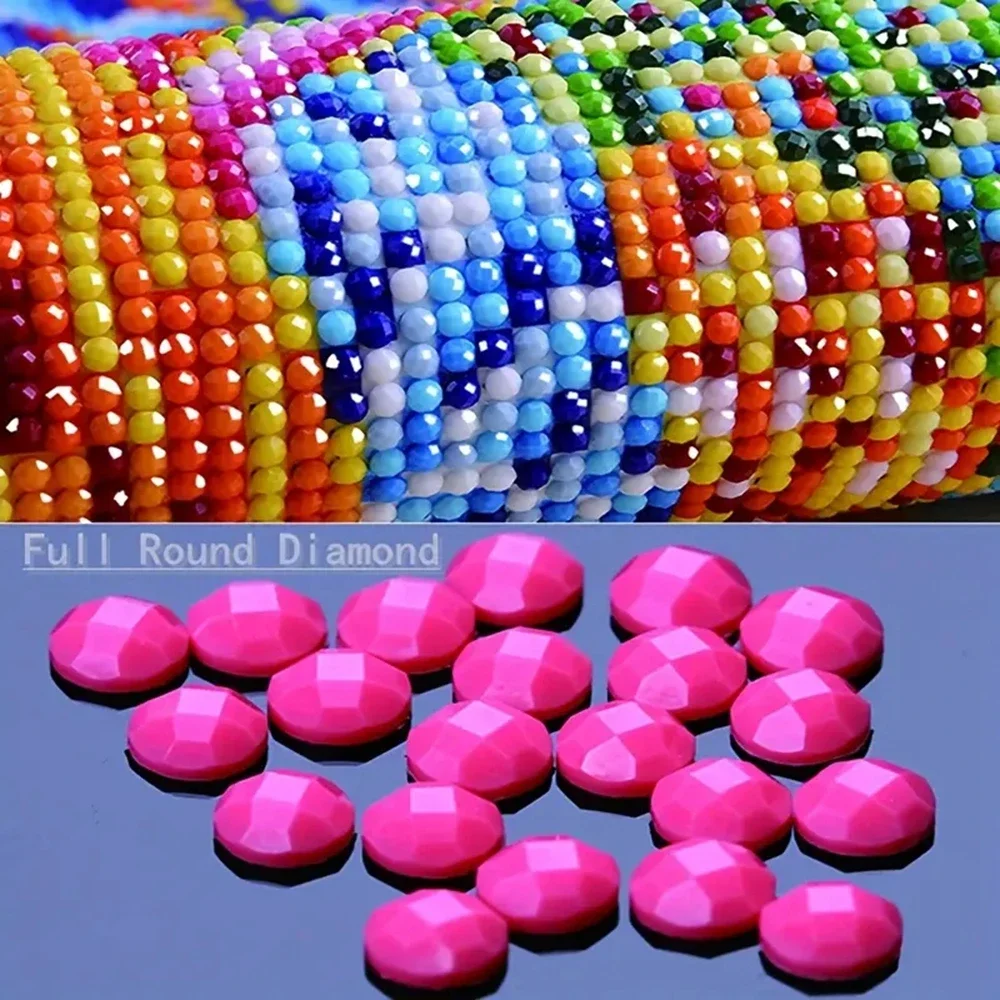 Frameless,5D DIY Diamond Paint - Embroidery Free Pattern avaliação e preço