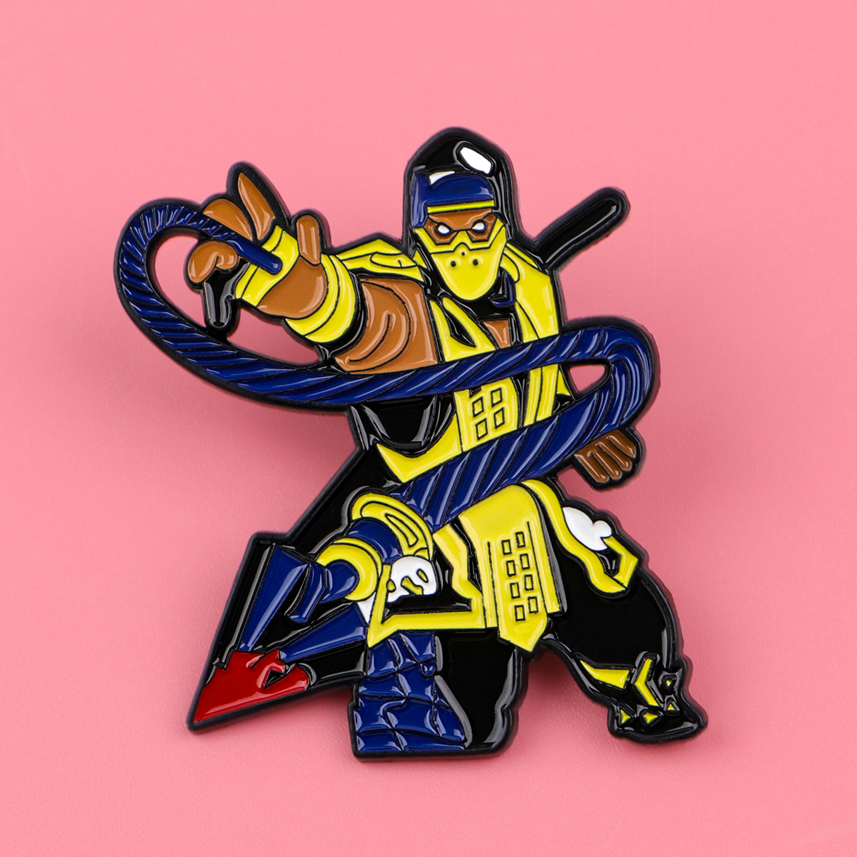 Street Games Enamel Pin Badges - Embroidery Illustration avaliação e preço