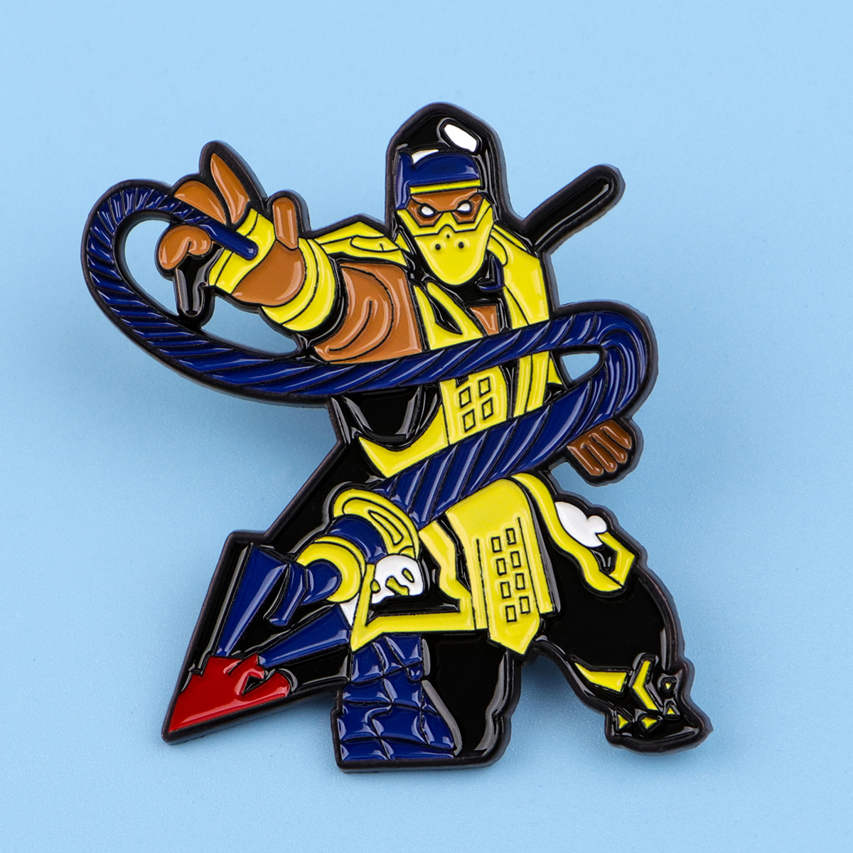 Street Games Enamel Pin Badges - Embroidery Illustration avaliação e preço
