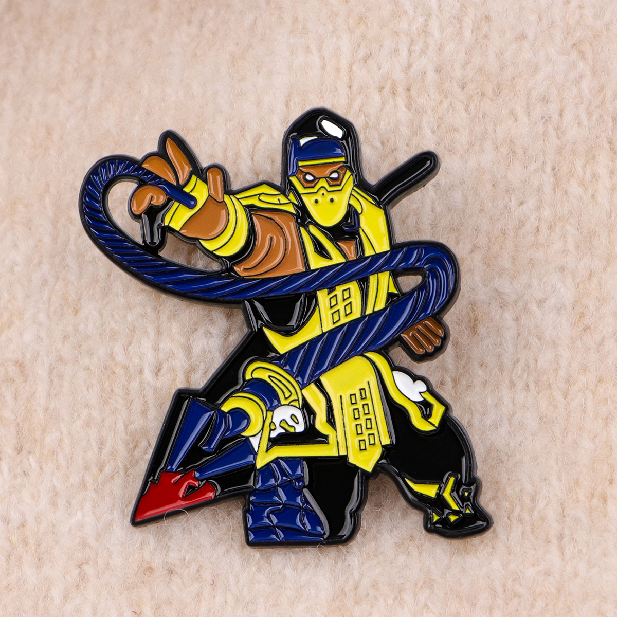 Street Games Enamel Pin Badges - Embroidery Illustration avaliação e preço