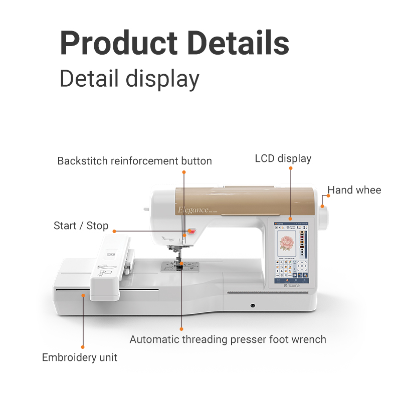 Easy Use Ricoma RSE5000 Househ - Embroidery Machine avaliação e preço