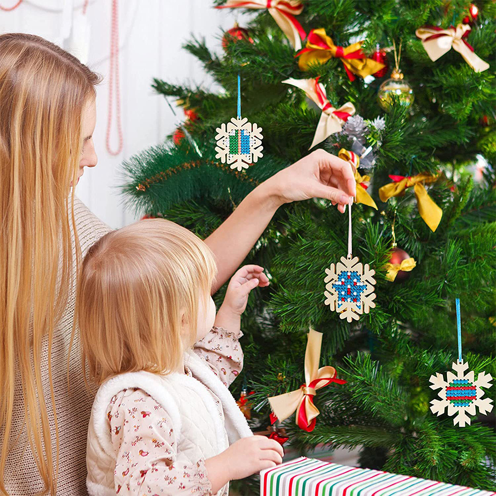 Cross Stitch Hanging Pendant G - Embroidery Xmas Ornaments avaliação e preço