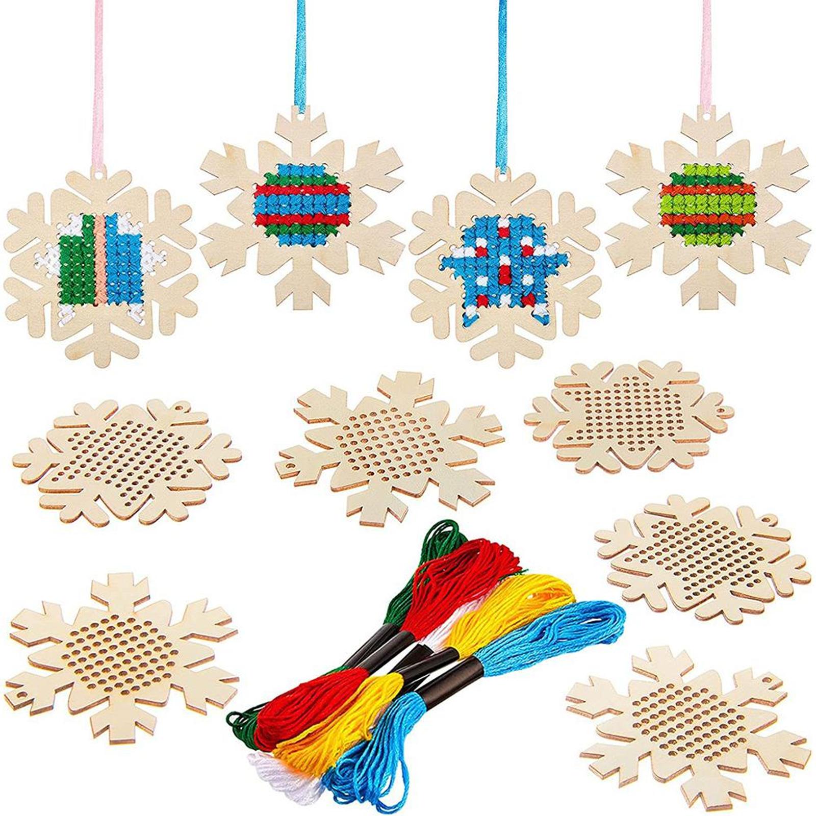 Cross Stitch Hanging Pendant G - Embroidery Xmas Ornaments avaliação e preço