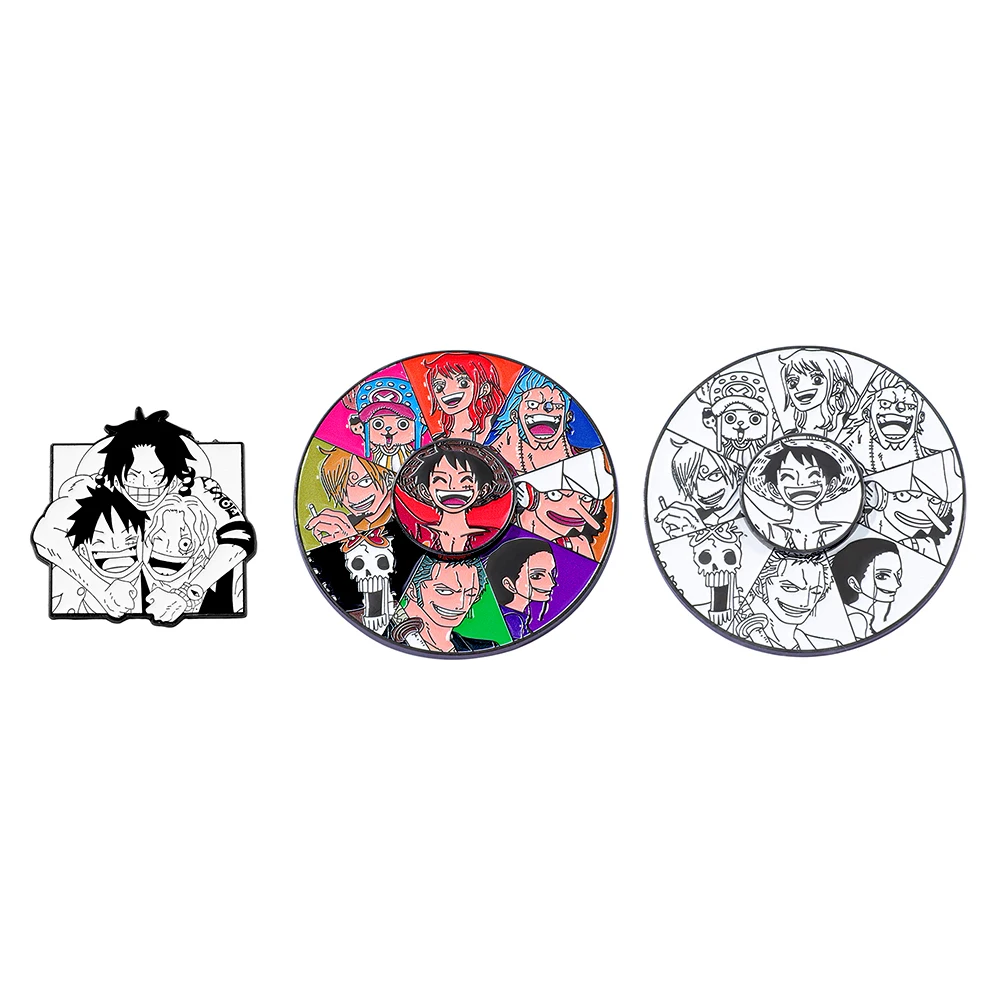 3 Pcs Anime One Piece Brooch L - Embroidery Tulle avaliação e preço